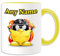 Bruce Lee Tasse (Pinguin-Geschichte), personalisierbar, Geschenk