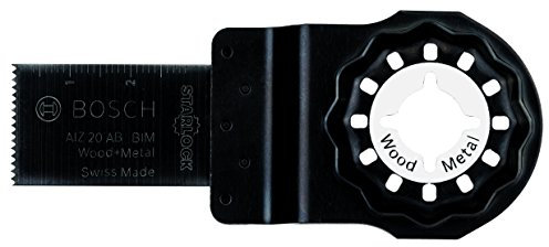 Bosch Professional 1x Hoja de sierra de inmersión AIZ 20 AB Wood and Metal (para madera y metal, 20 x 30 mm, accesorios Multiherramienta)