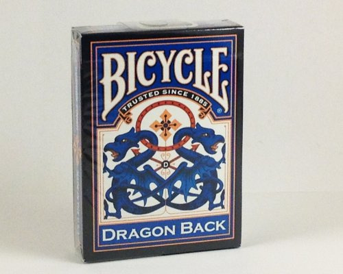 Bicycle Dragon Back Playing Cards (Blue) by