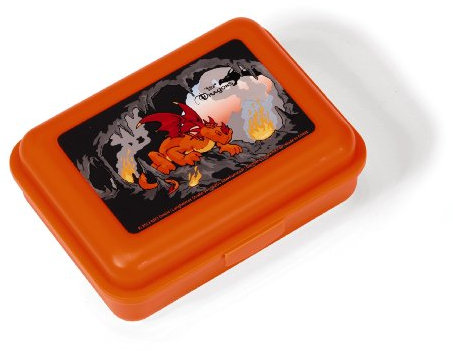 NICI 36035 - Brotbox Magmania, 17.6 x 13 x 6 cm