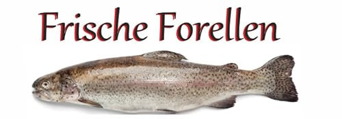 Werbebanner Frische Forellen