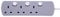 PRO ELEC PELB1761 3 Gang Extension Lead Individually Switched, 90 cm