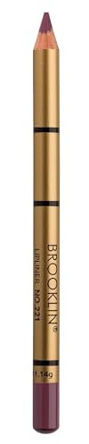 Impala - Brooklin Wasserfester Lipliner | Permanenter Lipliner | Wasserfester Lipliner | Lang haltender Lipliner | Farbe 221 Dunkel Aubergine