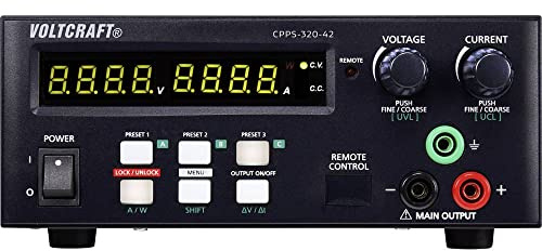 VOLTCRAFT CPPS-320-42 Labornetzgerät, einstellbar 0.02-42 V/DC 0.01-20 A 320 W USB fernsteuerbar, programmierbar, A