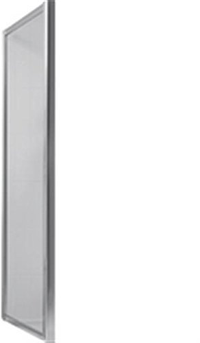 Paroi de douche latérale fixe TIPICA-L 80cm en verre transparent, blanc Réf T2390AC