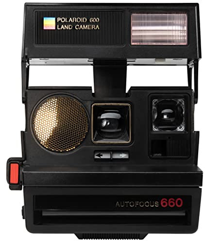 Impossible Polaroid 600 Sun 660 AF-Kamera, Schwarz (1376)