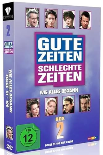Gute Zeiten-Schlechte Zeiten - Wie alles begann - Box 2/Folgen 51-100 [5 DVDs]