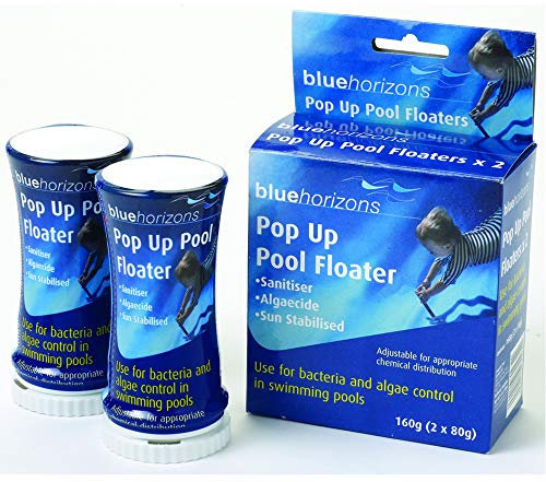 Happy Hot Tubs 2 x Pop Up Swimming Pool Chlorine Dispenser Full Loaded, for small pools