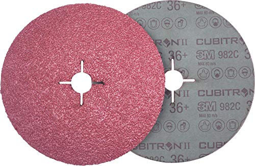 3 M 68053000 – Disco abrasivo fibra 982 C P060 + 3 M, 115 mm