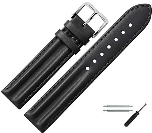 MARBURGER Uhrenarmband 18mm Leder - Werkzeug Montage Set 79318