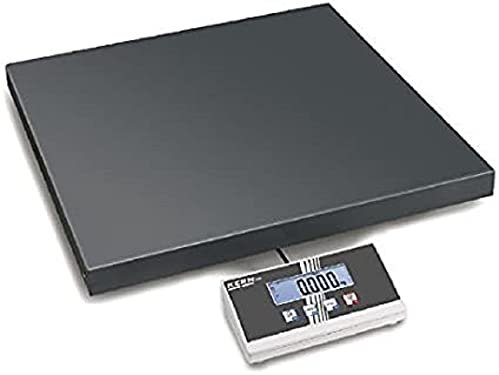 KERN Paketwaage EOE 150K50L (Wägebereich max. 150 kg, Ablesbarkeit 50 g, Reproduzierbarkeit 50 g, Linearität 100 g, Wägeplatte 550x550x58 mm)