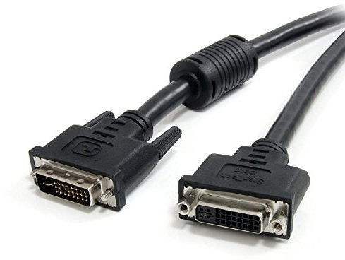 StarTech.com DVIIDMF10 Cavo DVI-I per Monitor, M/F, 3 m, Nero