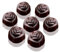 silikomart | SCG13 Silikonform für ROSE Pralinen, Antihaft, 15 Pralinen, Packung mit 1 Form für Süßigkeiten, Easy Choc, Ø 28 h 18 mm, Made in Italy