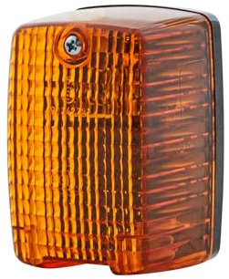 HELLA 2BM 002 652-031 Zusatzblinkleuchte - Halogen - 12/24V - Anbau/Schraubanschluss - Lichtscheibenfarbe: orange - Stecker: Male - seitlicher Anbau/rechts - Menge: 1