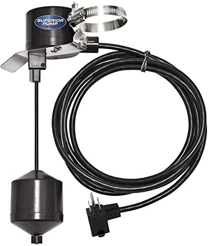 Superior Pump 92010 Interruttore verticale galleggiante colore Nero Verticale