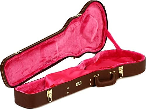 Gator Cases GW-LP-Brown Cases Deluxe-Holzkoffer für Les Paul E-Gitarren