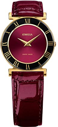 Jowissa Damen-Armbanduhr XS Roma Analog Leder J2.043.M