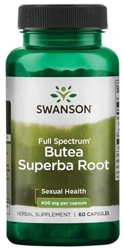 Full Spectrum Butea Superba Root, 400mg - 60 caps
