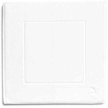 möve Superwuschel Badteppich 60 x 60 cm aus 100% Baumwolle, snow