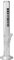 Breitseite 04 Glaspfeife Zylinderpfeife Ice grade H 550mm Durchmesser 55mm, 18,8-Schliff (NS19), Raucherbedarf, Rauchzubehör,Pfeife, Blubber, Ice, Wasserpfeife 4284 von EKNA