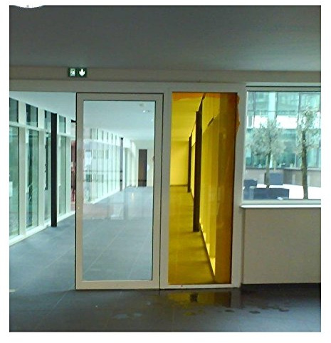 Active Film Transparent Colourful Window Film Self Adhesive- Optically Coloured Clear Yellow Tint 2m x 76cm (30)