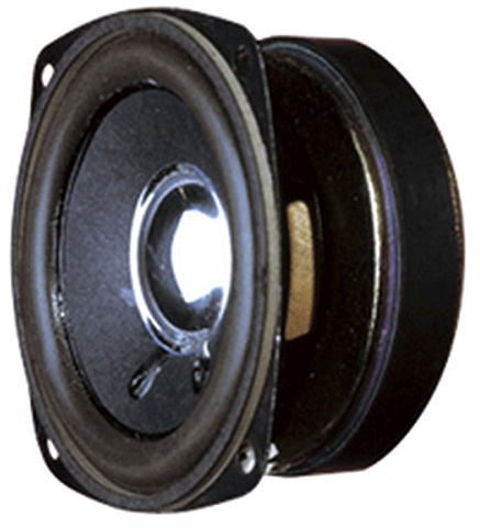 75mm (3) Round Speaker 10W, Black