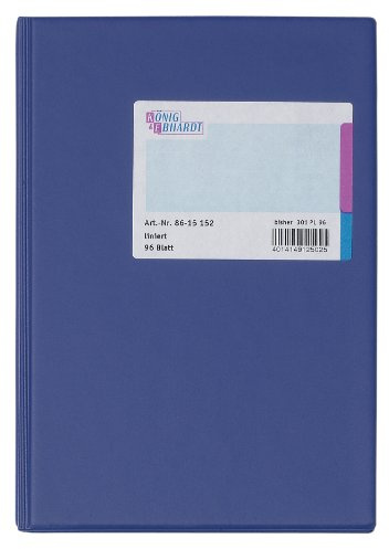 König und Ebhardt König & Ebhardt 8615152 Geschäftsbuch (A5, liniert)