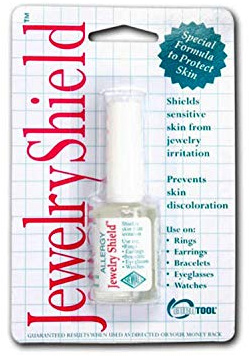 Allergy Jewelry Shield - Paint-On Protective Barrier - Includes Brush