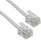 ADSL Broadband Modem câble RJ11 vers RJ11 Phone Femelle vers Routeur Blanc 1 m [1 mètre/1m]