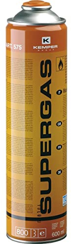 Kemper - Cartouche gaz 330gr butane propane mix 600ml valve 7/16