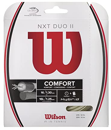 WILSON NXT Duo II Tennis String, 16