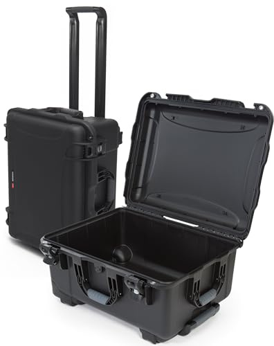 NANUK 950 Empty Hard Case – Waterproof Travel Hard Case with Wheels, 22.8” x 18.3” x 11.7”, Dustproof and Impact-Resistant, Ideal for Heavy Loads – Black