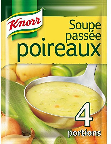 Knorr Soupe Passée Poireaux Légumes Variées 110g pour 4 personnes