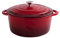 Quid 7664001 – Cocotte 28 cm 6L Vernis Bien-être, Couleur Rouge, 32 x 32 x 16 cm