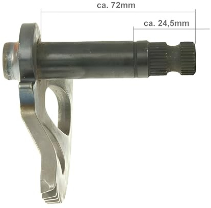 Kickstarterwelle 72mm / 24mm für CPI, Keeway