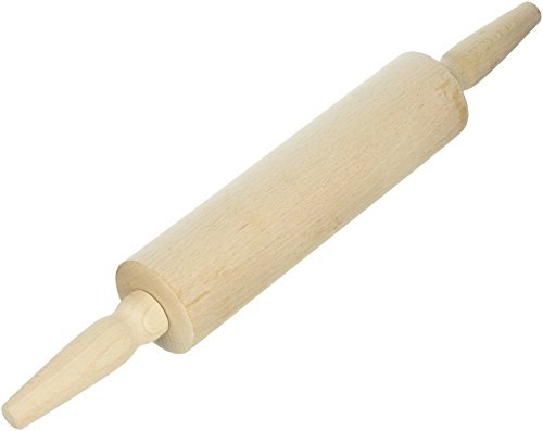 Zenker Teigrolle 6x43,5cm aus Buche, Holz, beige, 43.5 x 6 x 6 cm