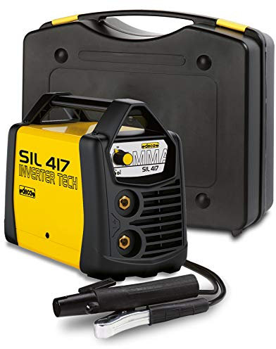 Deca 279880 Generatore Inverter per Saldatura ad Elettrodo E Tig Sil 417, Giallo