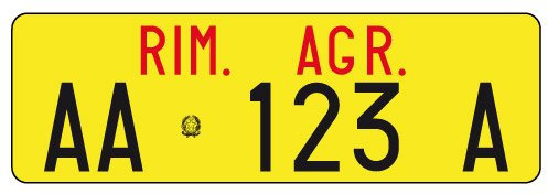 Complete Series Agricultural Trailer Number Plate Holders