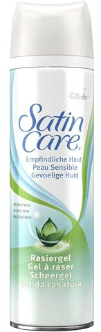 Gillette Venus – Gel da Barba femminile Satin Care pelle sensibile – 200 ml