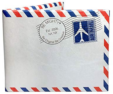 mighty wallet Dynomighty Herren, Weiß/Rot/Blau, Einheitsgröße