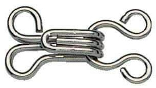 Hooks and Eyes mild Steel 3 Black