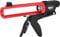 KS TOOLS 980.3050 Pistolet à cartouche sans tige de poussée 310 ml Rouge/Noir