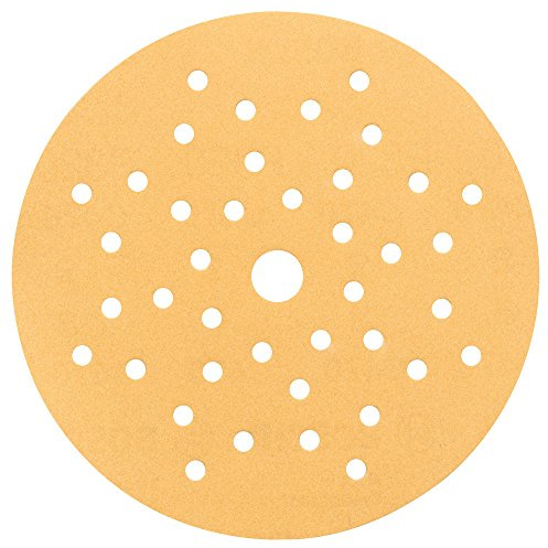 Bosch Professional Bosch Pro Schleifblatt für Exzenterschleifer Holz und Farbe (50 Stück, Ø 125 mm, Körnung 100, C470), 2608621007