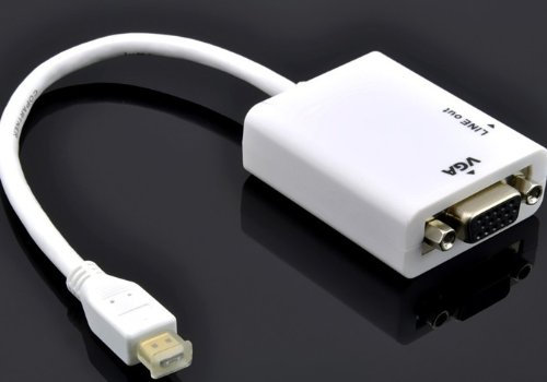 CAVO CONVERTITORE DA MICRO HDMI A VGA + AUDIO JACK OUTPUT ;Micro HDMI Male HDTV To VGA Female Video Converter Cable with Audio Output 1080P