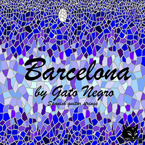 Juego de cuerdas Gato Negro Barcelona para guitarra clásica. Fabricado artesanalmente en España desde 1868