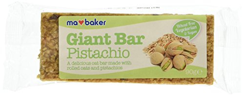 Ma Baker Giant Bar Pistachio 90 g (Pack of 20)