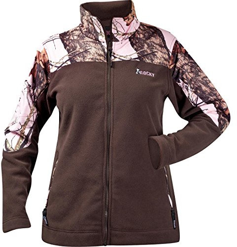 Rocky Women's Silent Hunter Real Tree Fleece Jacket, Camouflage, Medium