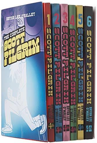 Scott Pilgrim 6 Books Collection Set (Scott Pilgrim's Precious Little Life, Scott Pilgrim vs the World, Scott Pilgrim and the Infinite Sadness, Scott Pilgrim Gets it Together, Scott Pilgrim vs the Universe, Scott Pilgrim's Finest Hour)
