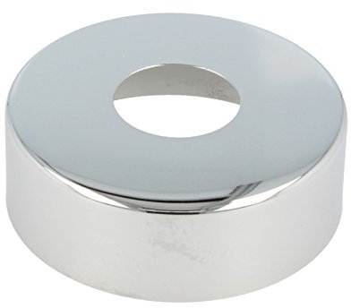 tecuro Hahnrosette 1/2 Zoll Messing verchromt Ø 22 x 61 mm x 20 mm langlebig edles Design