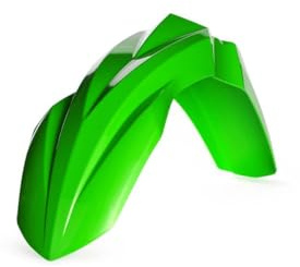 Acerbis Front Fender Green Compatible with Kawasaki KX450F 2016-2017/KX250F 2017-2449500006